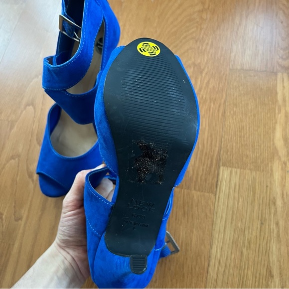 Very comfy blue heels - Picture 6 of 6